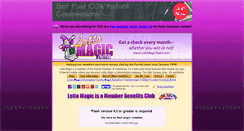 Desktop Screenshot of lottomagicteam.com